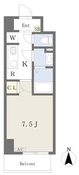 ＭＩＳＴＲＡＬ姫路駅前Ⅵ東駅前町の物件間取画像